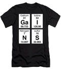 Gains 4 Pack Periodic Table for Workouts Noirty Designs T-Shirt