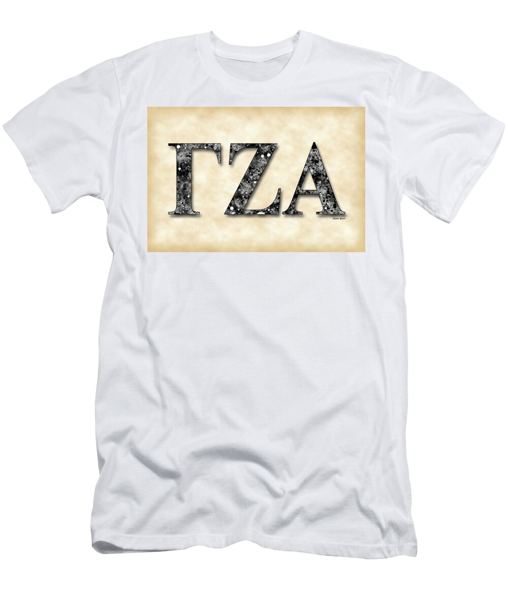 Gamma Zeta Alpha Parchment Stephen Younts T-Shirt