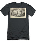 Garden Lake Como K1 Historic Illustrations T-Shirt