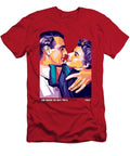 Gary Cooper and Ingrid Bergman Stars on Art T-Shirt