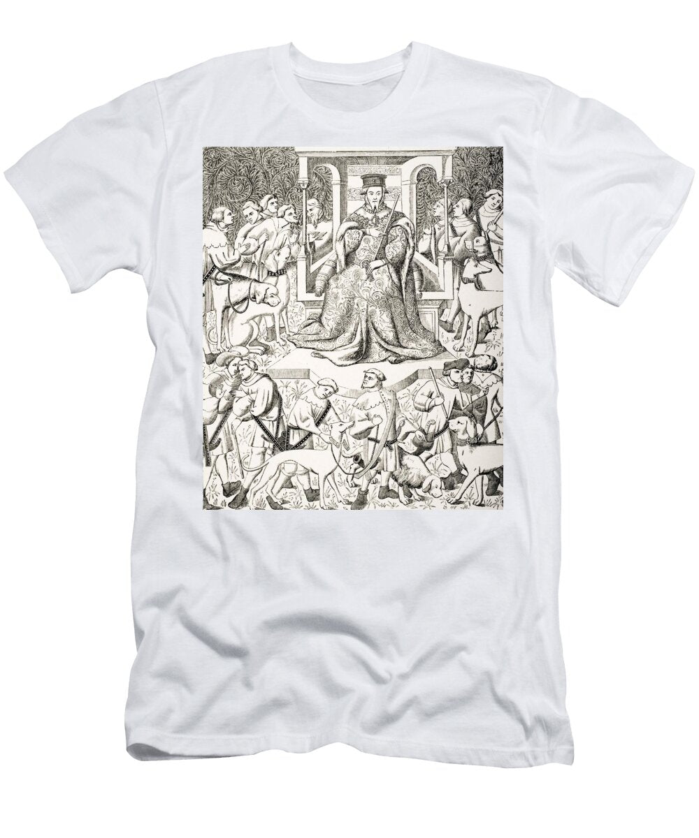 Gaston Phoebus 1331 to 1391 Teaching Ken Welsh T-Shirt