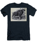 Gaur Bos Gaurus Bull M3 Historic Illustrations T-Shirt