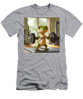 Gecko Lifting Weights in a Gym Sunila Weryal T-Shirt