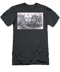 General Burgoyne Addressing the Indians Illustration From Cassells History of the United States C1900 American or English School T-Shirt