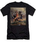General Lasalle Killed At Wagram on July 6 1809 Painting of Cavalry Officer 1912 Jean Baptiste Edouard Detaille T-Shirt
