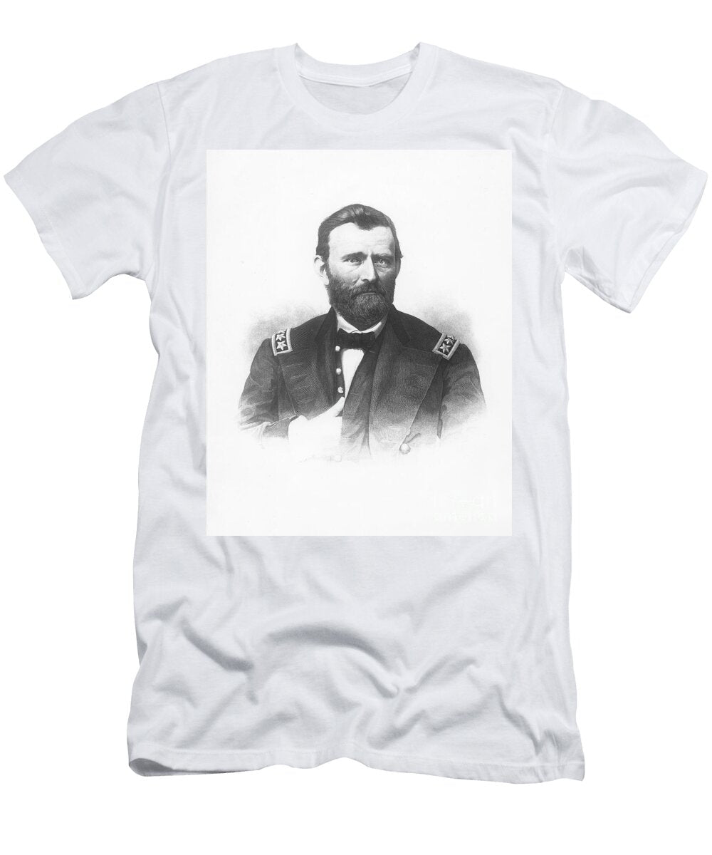 General Ulysses S Grant Engraving French School T-Shirt