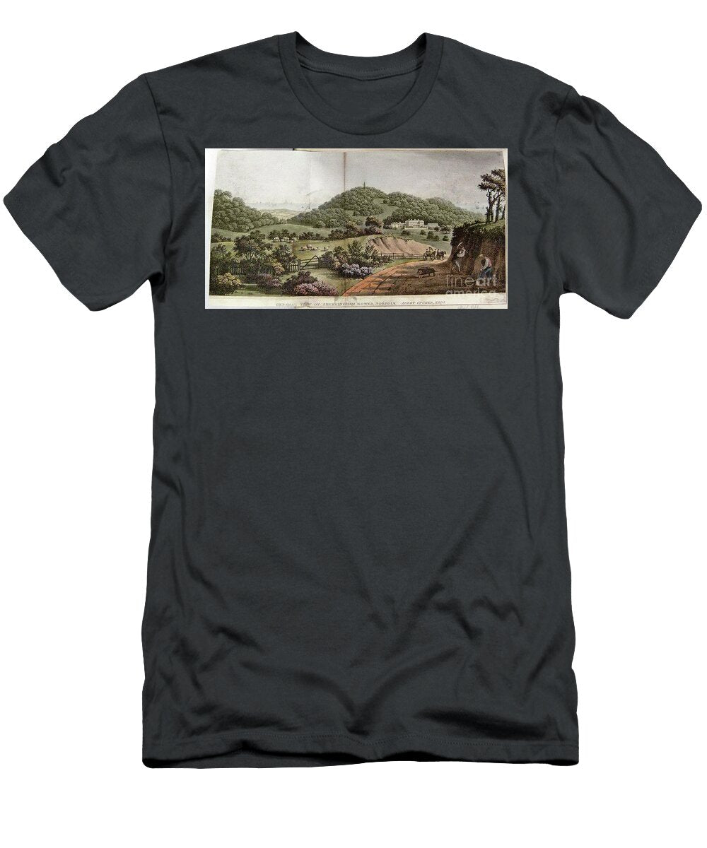 General View of Sherringham Bower Norfolk Abbot Upcher C1812 Humphry Repton T-Shirt