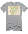 Geological Map of Argentine A2 Historic Illustrations T-Shirt