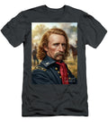 George Armstrong Custer Golden Locks Civil War General Portra Gianpiero Lauretta T-Shirt