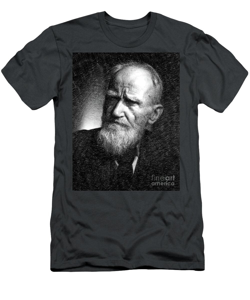 George Bernard Shaw Literary Legend By Js John Springfield T-Shirt