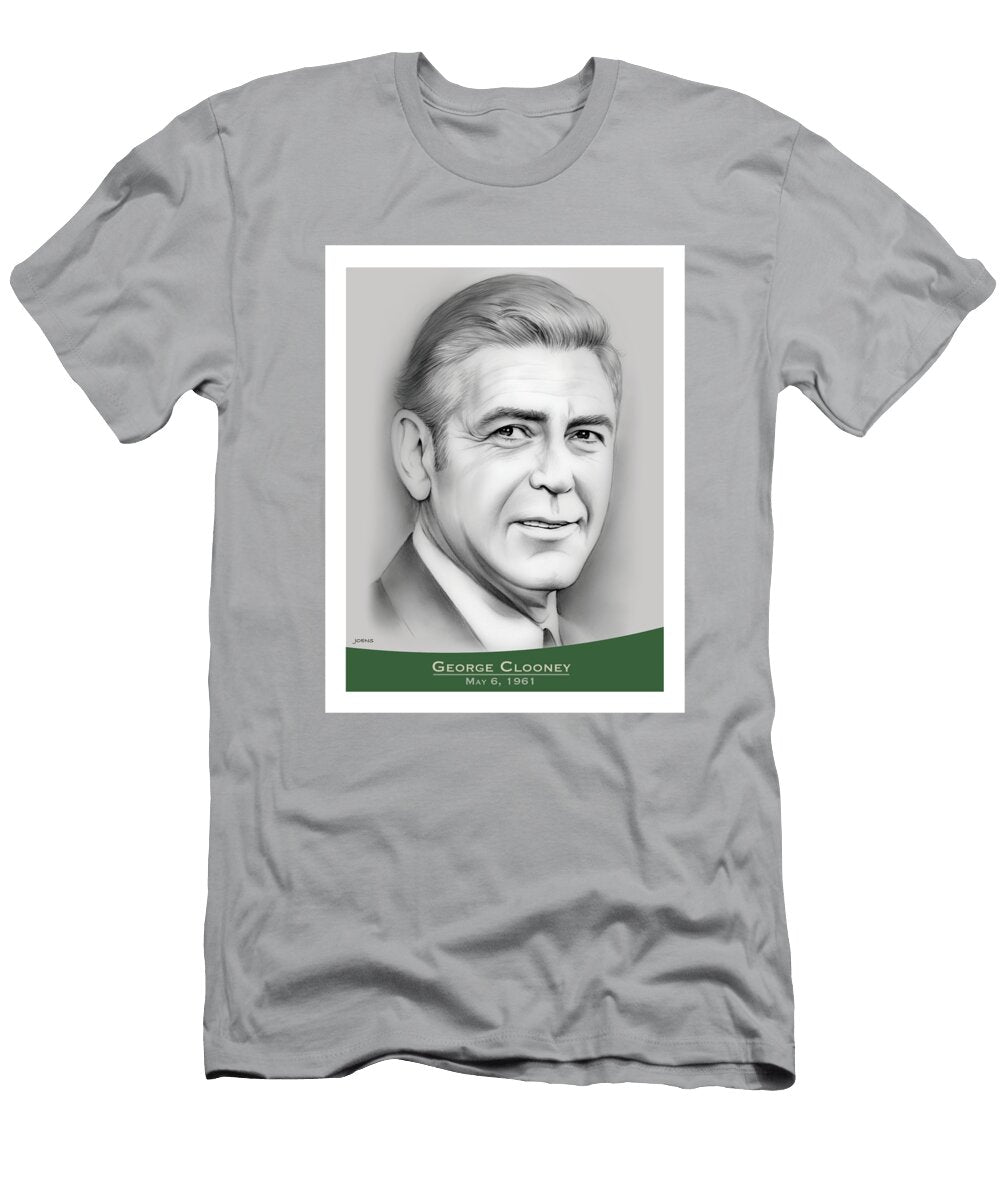 George Clooney Birthday Greg Joens T-Shirt