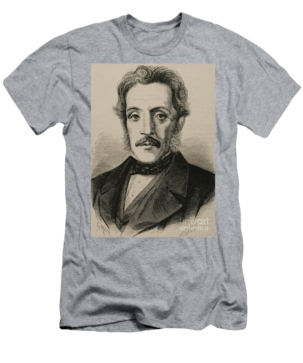 George De Lacy Evans 1787 1870 British Army General Portrait 19th Century Unknown Artist T-Shirt