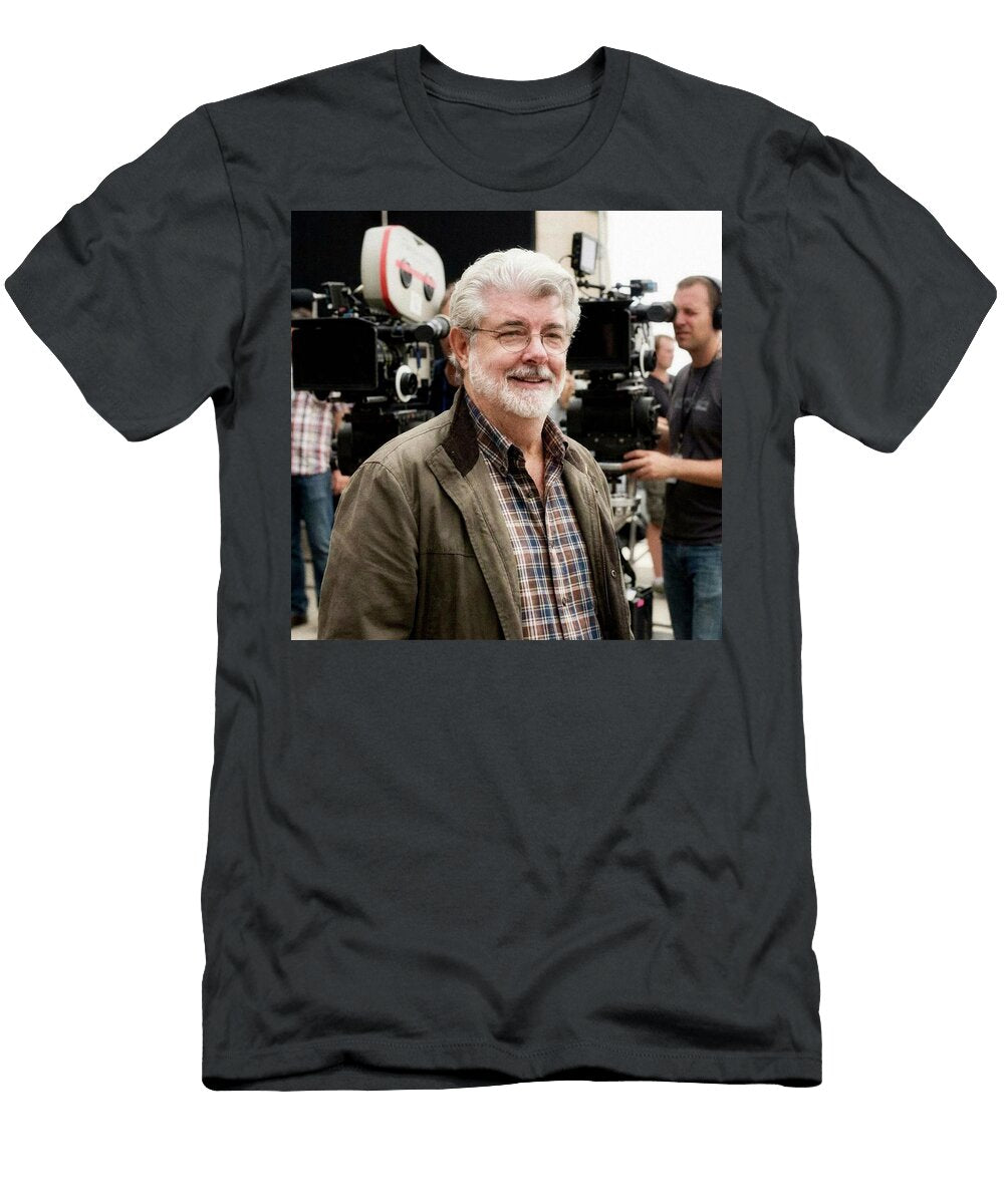 George Lucas on Set with Filmmakers Esoterica Art Agency T-Shirt