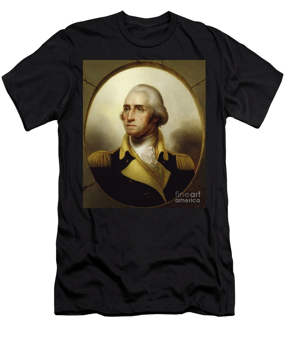 George Washington C1850 Rembrandt Peale T-Shirt