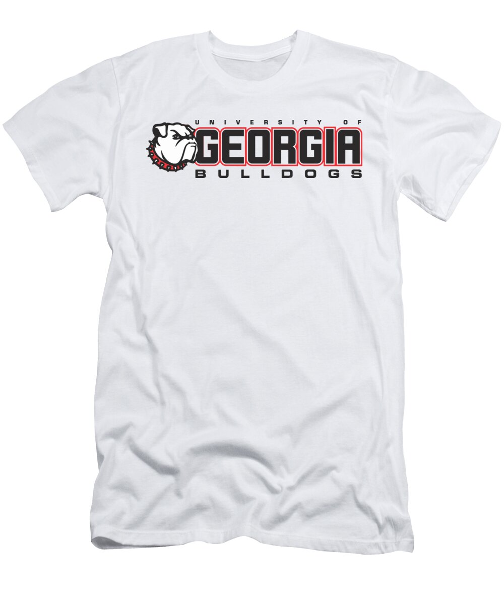 Georgia Bulldogs Logo Bernie Peterson T-Shirt
