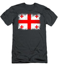 Georgia Flag Psychoshadow Art T-Shirt