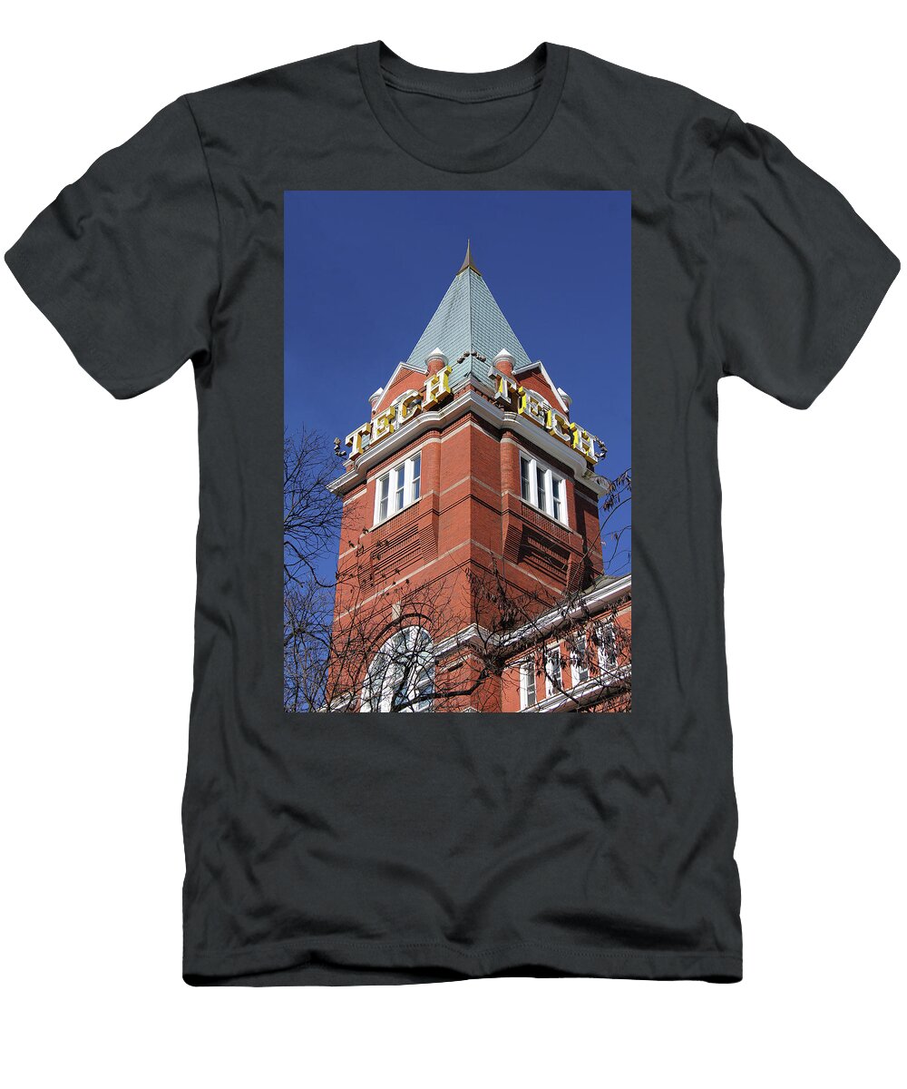 Georgia Tech Tower Richard Krebs T-Shirt