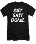 Get Shit Done Leopard Hustle Gym Success Motivational Matthew Chan T-Shirt