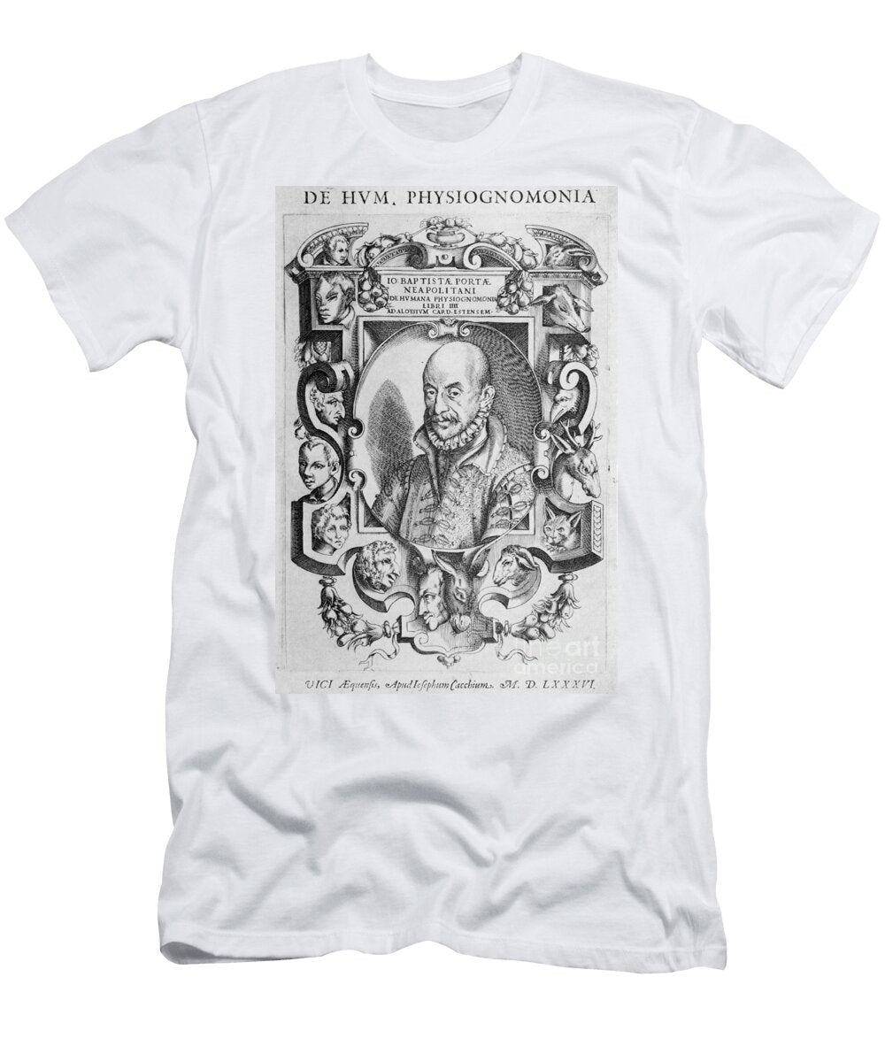 Giambattista Della Porta Italian Science Source T-Shirt