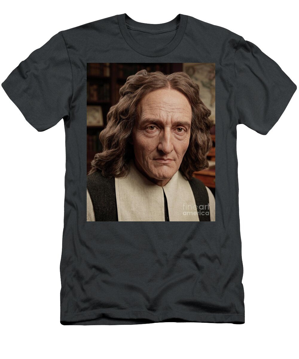 Gianbattista Vigo Italian Philosopher Historical Portrait Gianpiero Lauretta T-Shirt
