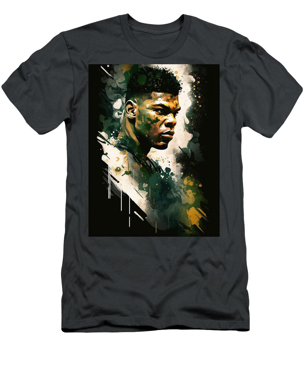 Giannis Antetokounmpo Dieu Vuong Kha T-Shirt