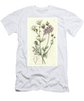 Gilia Tricolor White and Purple Varietes Native to California S Sydenham Teast Edwards T-Shirt