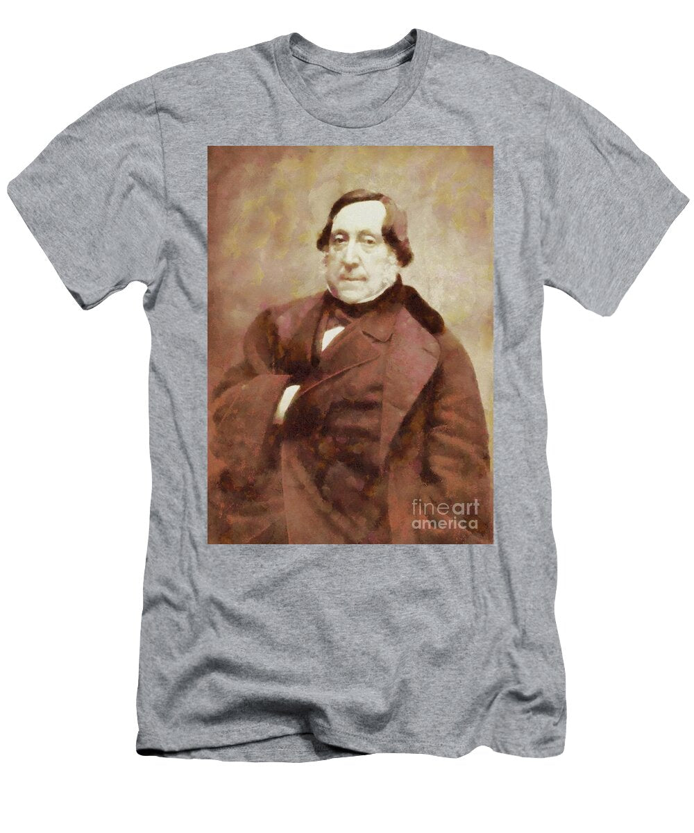 Gioacchino Rossini Composer By Sarah Kirk Sarah Kirk T-Shirt