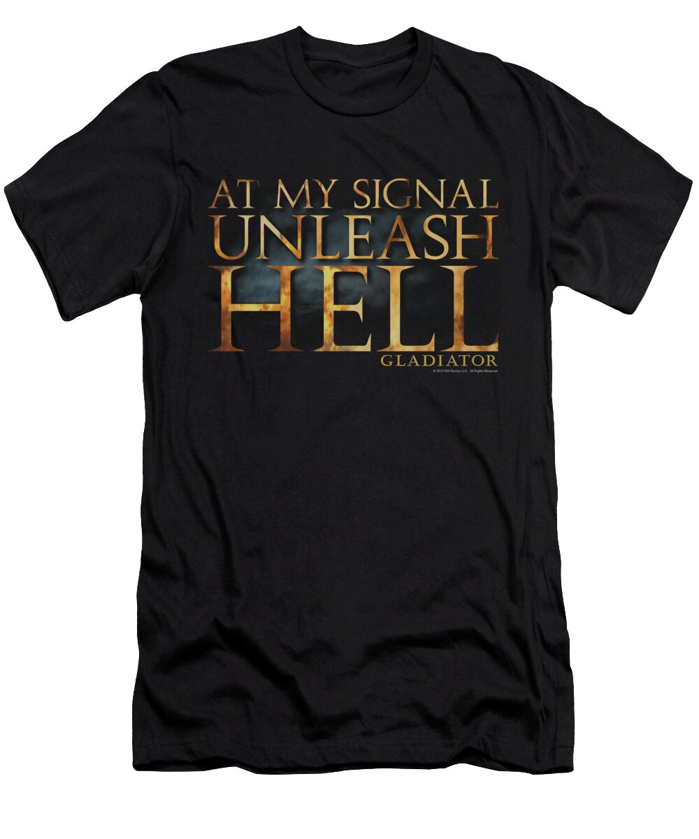 Gladiator Unleash Hell Brand a T-Shirt