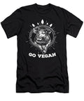 Go Vegan Vegetarian Veganism Wellness Healthy Food Foodie Gifts Thomas Larch T-Shirt