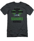God First Family Second Then Seahawks Football Hoodie Swea S Graphic Trendi 67 Frank Lemahieu T-Shirt