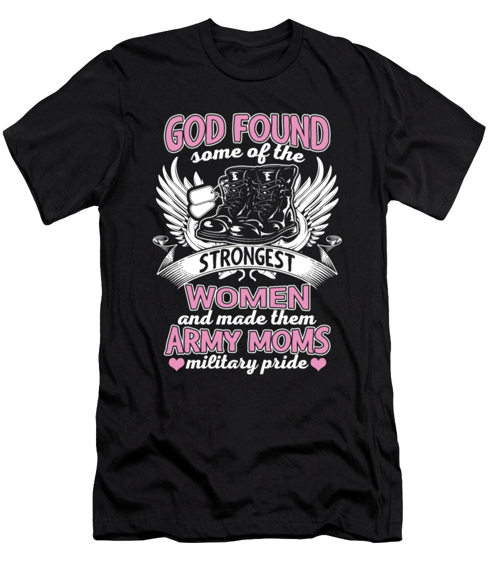 God Foud Women Army Moms Tinh Tran Le Thanh T-Shirt