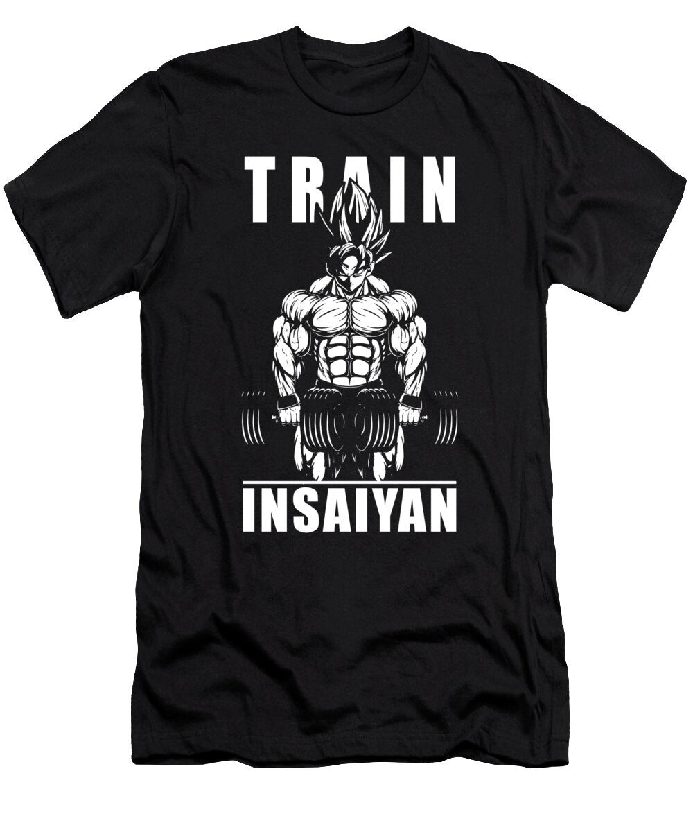 Goku Train Insaiyan Matthew Chan T-Shirt