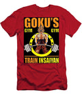 Gokus Gym Train Insaiyan Deadlift Craig Leanne T-Shirt