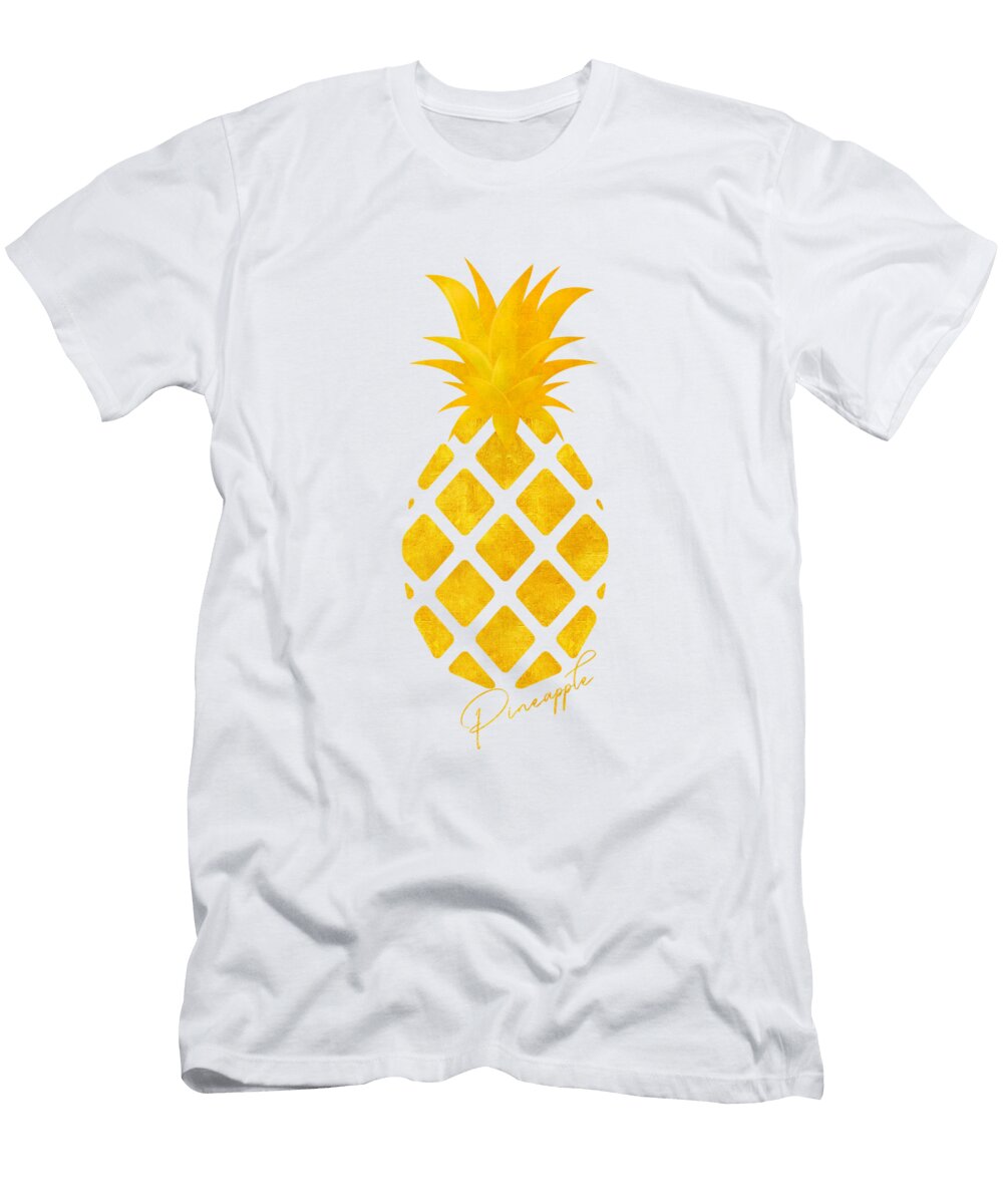 Gold Pineapple Amanda Lakey T-Shirt