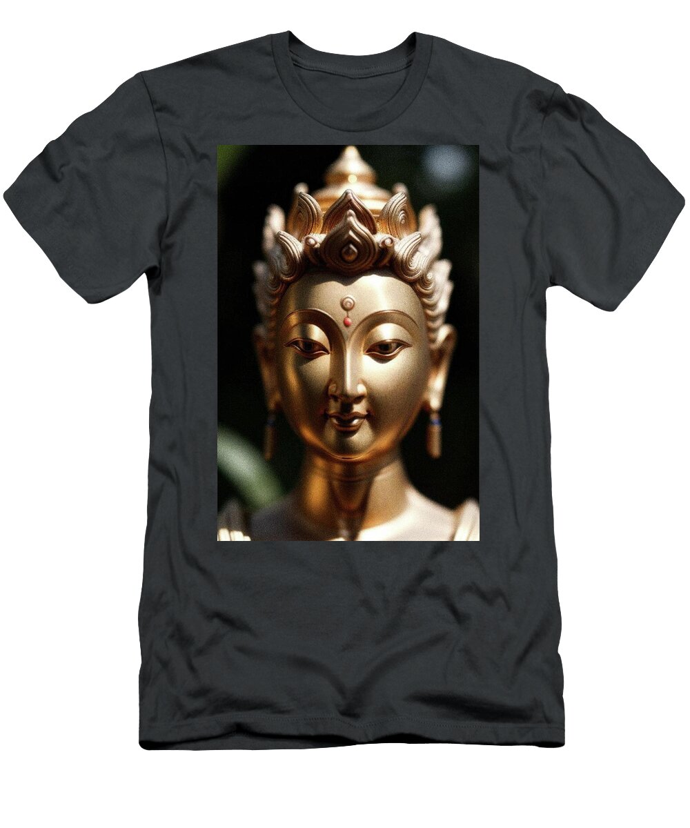 Golden Buddha Esoterica Art Agency T-Shirt