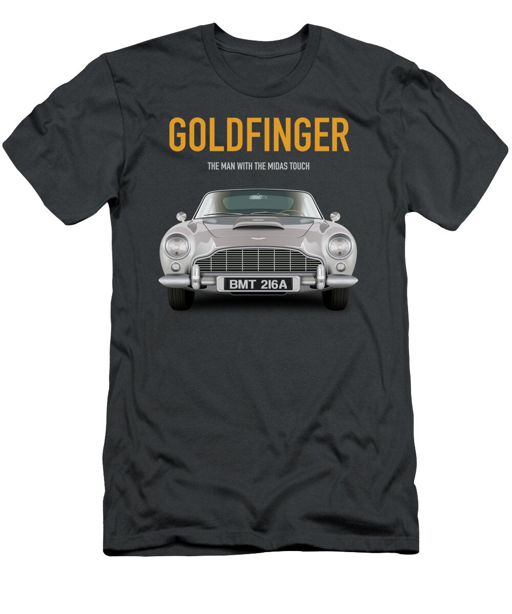 Goldfinger Alternative Movie Poster Movie Poster Boy T-Shirt