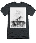 Good Luck Out There Black and White Rebecca Jenkins T-Shirt