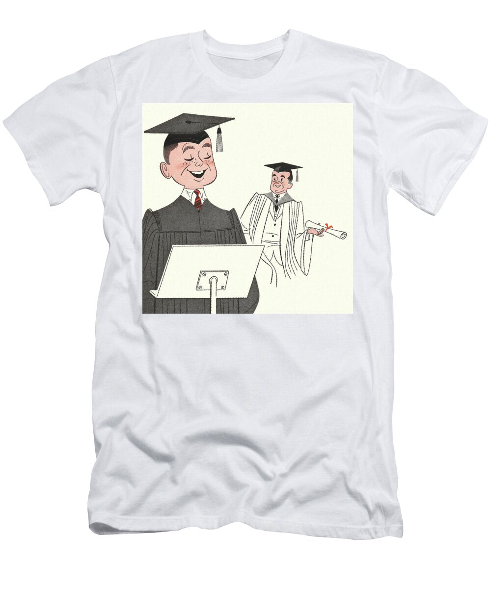 Graduate Giving a Speech Csa Images T-Shirt