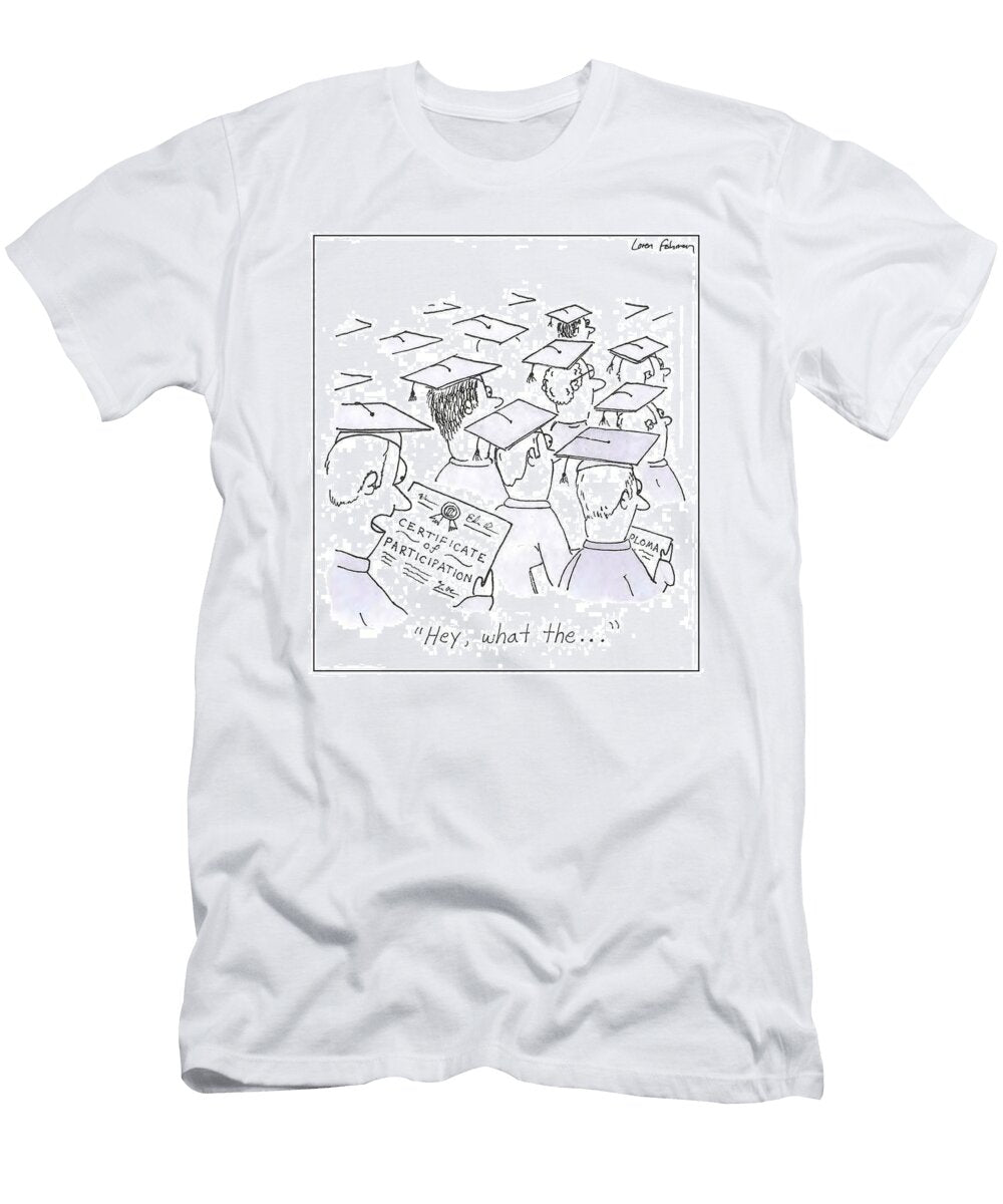 Graduate Receives a Certificate of Participation Loren Fishman No Index T-Shirt