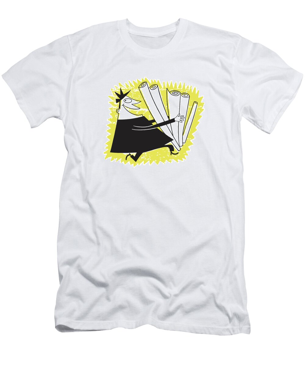 Graduate with Five Diplomas Csa Images T-Shirt