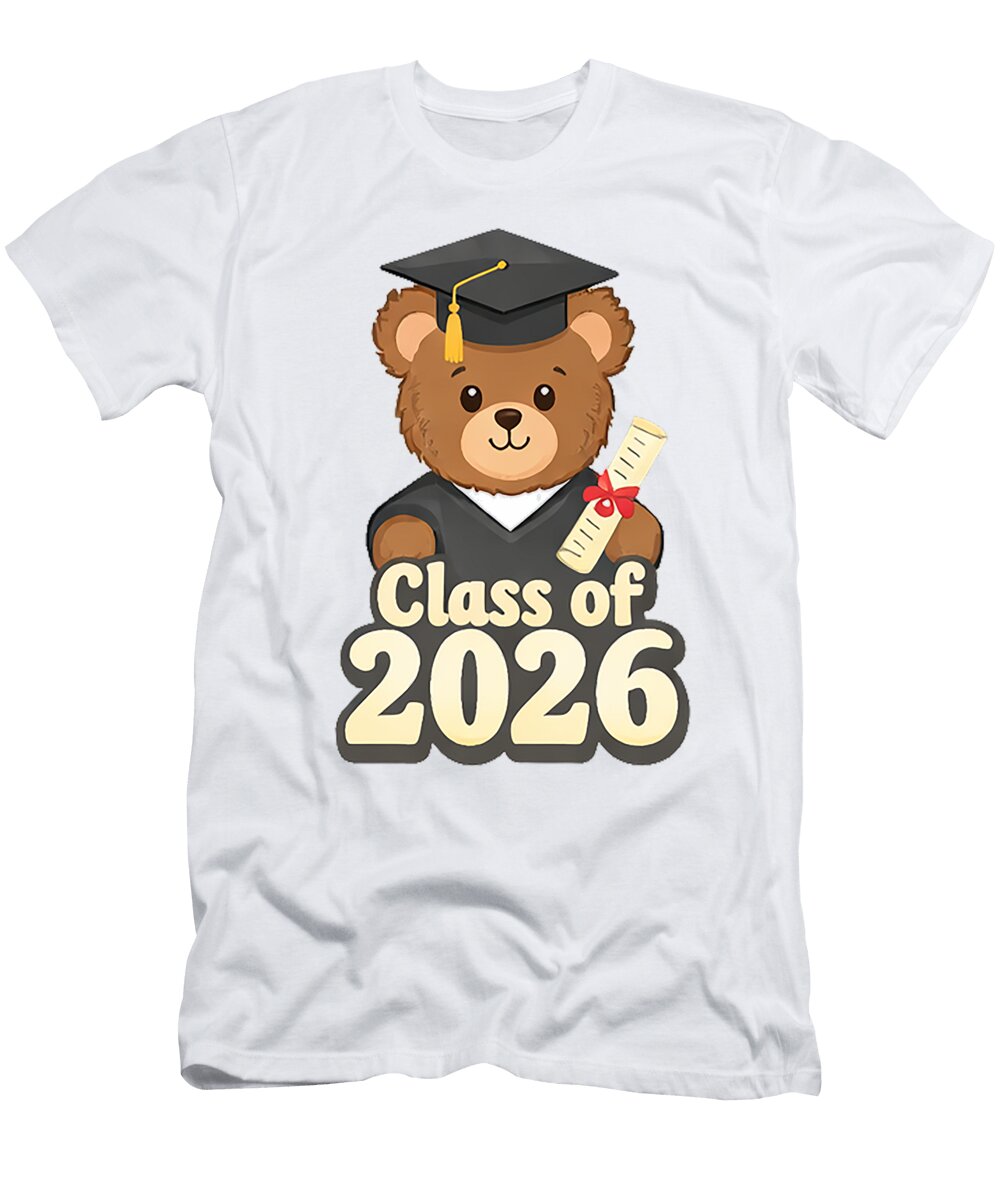 Graduation Bear Class of 2026 Martin Musselman T-Shirt