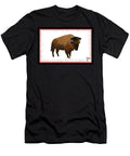 Graduation Bison Red College Mascot Designs T-Shirt