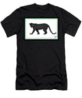 Graduation Black Panther Green College Mascot Designs T-Shirt