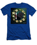 Graduation Cap and Diploma with White Lilies Expressionist Effect Rose Santuci Sofranko T-Shirt