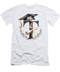 Graduation Cap and Scroll Monogram Joanna Redesiuk T-Shirt