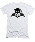 Graduation Cap on Open Book Joanna Redesiuk T-Shirt