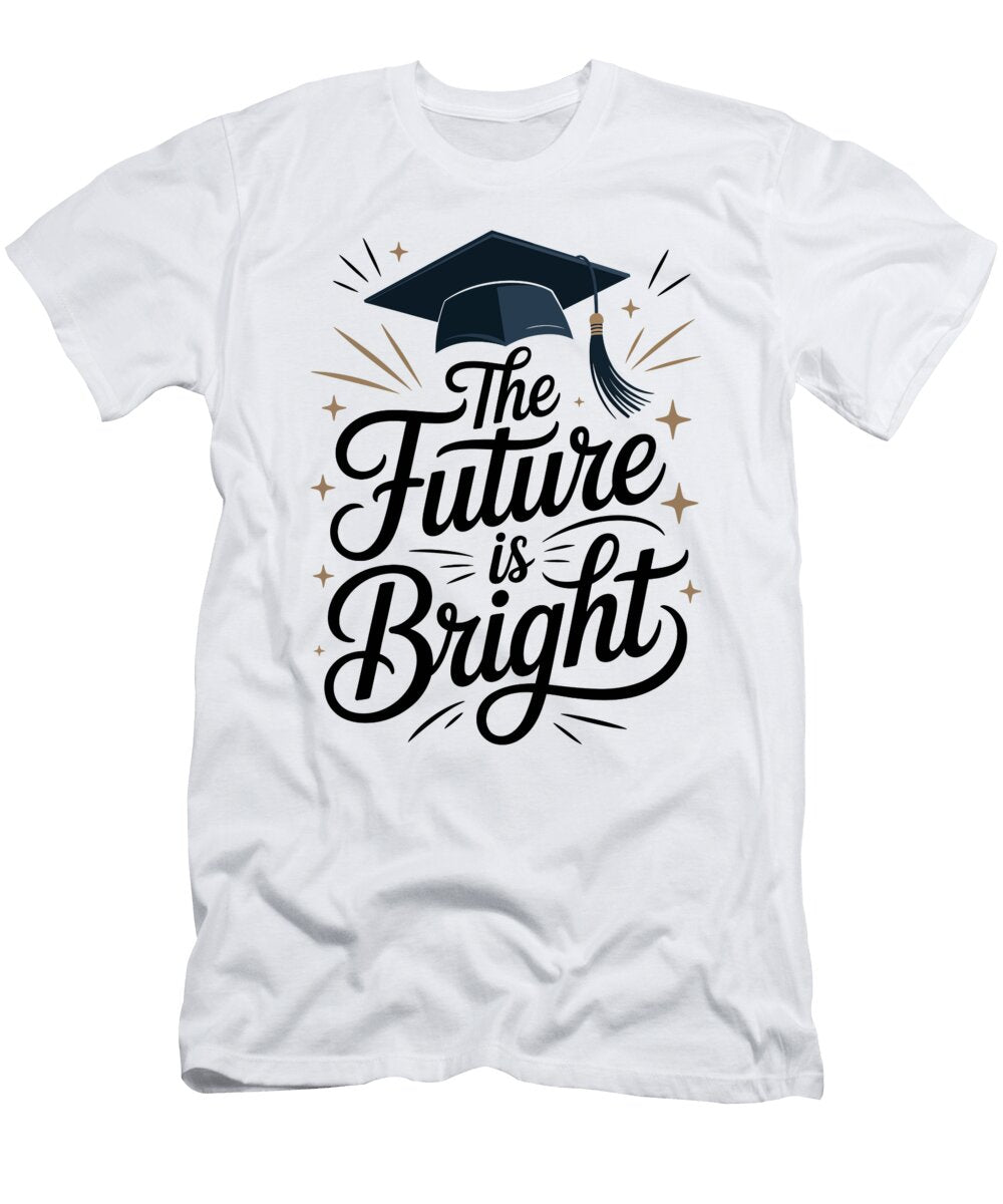 Graduation Cap with Inspiring Message Joanna Redesiuk T-Shirt