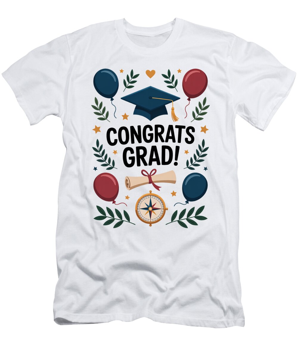Graduation Celebration Card Joanna Redesiuk T-Shirt