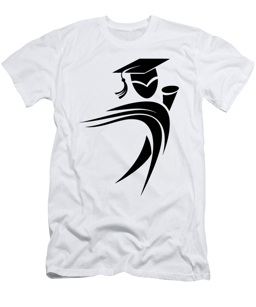 Graduation Celebration Silhouette Joanna Redesiuk T-Shirt