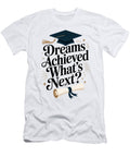 Graduation Celebration Typography Joanna Redesiuk T-Shirt